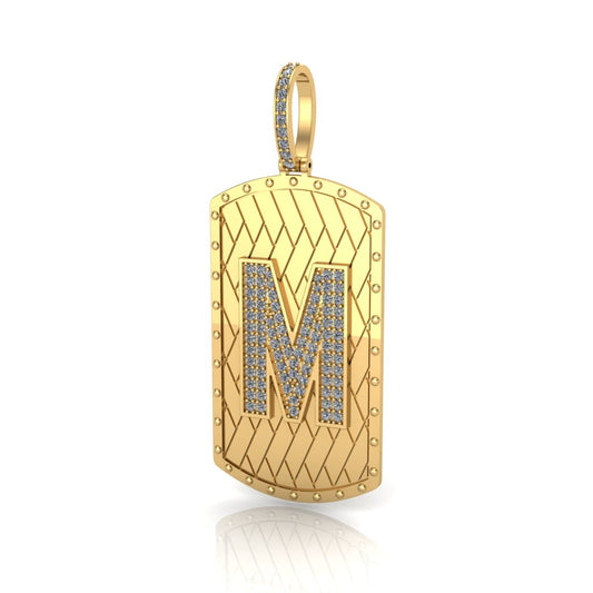 Custom Diamond Letter Pendant