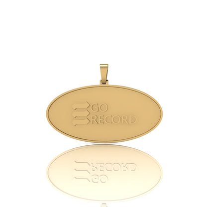 Custom Business Pendant - Oval