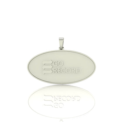 Custom Business Pendant - Oval